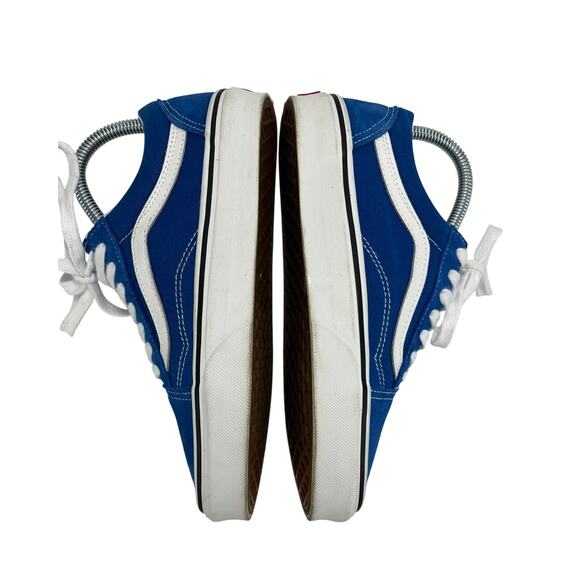 Vans Old Skool Skate Shoes Blue - Picture 6 of 10